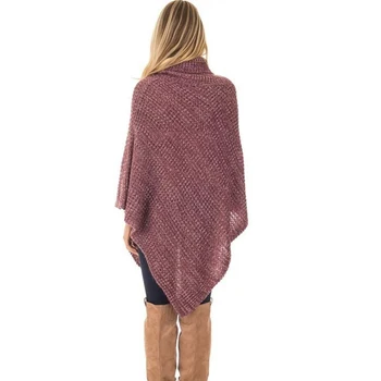 Nauji moteriški rudens ir žiemos apsiaustu, marškinėliai, megztiniai megztiniai viršų mados plius dydis septynių taškų rankovėmis megztinis kailis Moterų topai