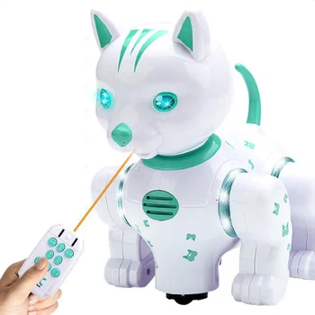 Nuotolinio Valdymo Protingas Robotas Katė Spindulių Nuotolinio Valdymo Muzika Apšvietimo Balso Pet Touch Apakinti Šokių Vaikų Puzzle Žaislas