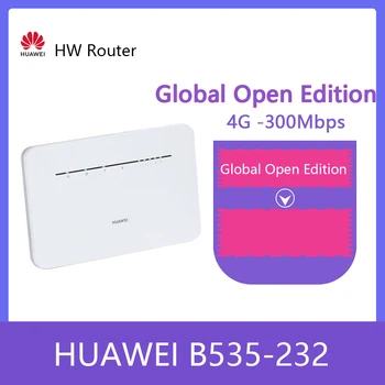 Atrakinta Huawei B535-232 4G Maršrutizatorių 3 Pro LTE FDD LTE: B1 / B3 / B7 / B8 / B20 / B28 / B32 / B38 Cat7 300Mbps Bevielio ryšio MEZON Maršrutizatorius