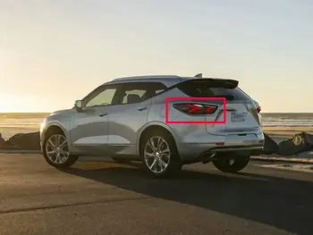 Už Chevrolet Blazer 2019 2020 Automobilių Reikmenys ABS Chrome Apdaila užpakalinis Žibintas Galinis Atgal Rėmas Žibinto Dangtelį liejimo