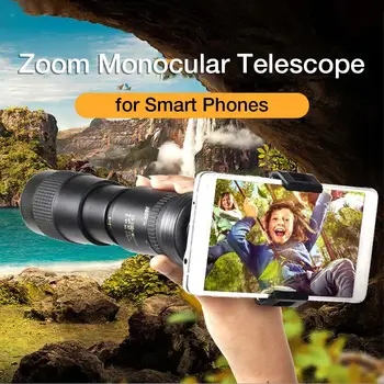 4K 10-300X40mm Super Artinimo Zoom Monokuliariniai Teleskopas Nešiojamų Paplūdimio Kelionės, Kempingas Palaiko Išmanųjį telefoną Fotografuoti