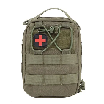Kempingas Pagalbos Vaistinėlės Krepšys Juoda Pirmosios Pagalbos Dėklas Medicinos Maišelį Karinės Rinkiniai Survival Kit Pėsčiųjų Mini Paketas