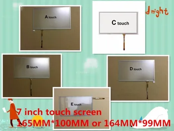 5MM AT070TN90 V. 1 20000938-00 20000938-10 20000938-30 7 colių LCD ekranas su touch screen tablet car dvd gps