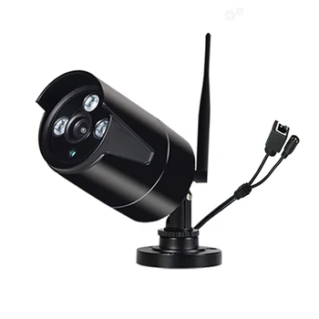 8CH Audio VAIZDO stebėjimo Sistema Belaidžio ryšio NVR ABROAD 2.0 MP 4PCS IR Lauko, patalpų P2P Wifi CCTV Saugumo kamerų Sistemos Priežiūros NVR Rinkinys