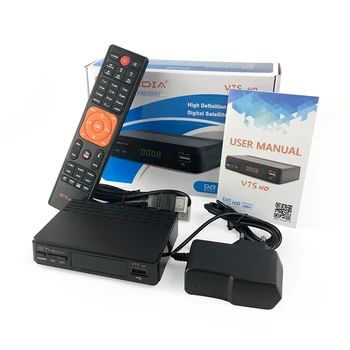 GTMEDIA V7S HD Palydovinio Dekoderio Imtuvas 1080P Full HD DVB-S2 Įtraukti USB Wifi H. 265 TV Box galia freesat Network Sharing