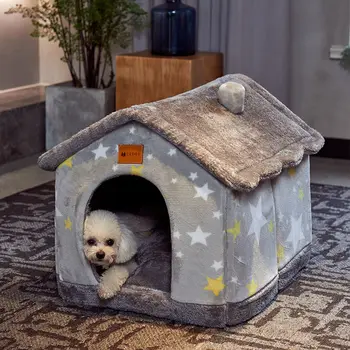 Nauja šunų namas, sulankstomas pet čiužinys mažųjų ir vidutinių šunų ir kačių šiltas Čihuahua katė lizdą šuo urvas sofa pet products