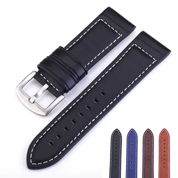 Natūralios Odos Watchband 20mm 22mm Samsung Galaxy Žiūrėti 46mm 42mm Samsung Pavarų S3 S2 Smartwatch Dirželio Pakeitimo