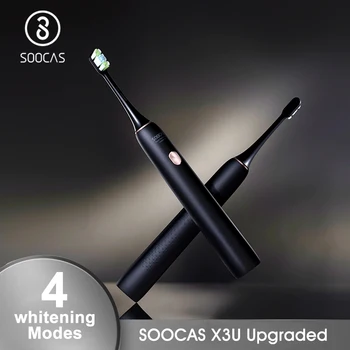 SOOCAS Elektros dantų šepetėlį X3U-S Sonic Dantų Šepetėlį Už Xiaomi Ultragarsinis Automatinio Atnaujintas Greitai Mokamas Suaugusiųjų Vandeniui