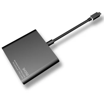 Konverteris COOV SH350 USB-C, HDMI Konverteris Tipas-C Hub Konverteris Adapteris Nintend Jungiklis
