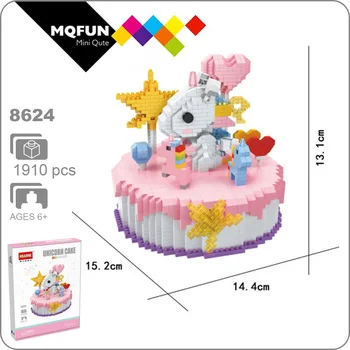 HSANHE Mielas Mini Gatvės gyvūnų rožinis pyragas Vaikams laimingas gimtadienio dovana žaidimas Švietimo Žaislas 
