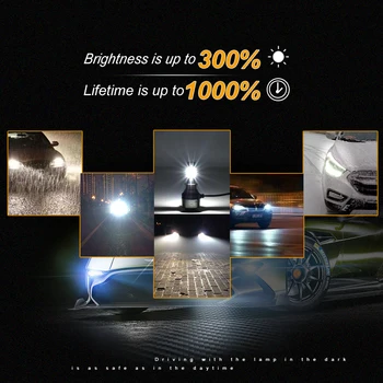 CNSUNNYLIGHT LED Automobilių Žibintų Lemputės TOYOTA RAV4 III A4 Nuo 2012.02 Foglight Žibintų Lemputės Ventiliatorius Stiliaus Auto Šviesos Rinkiniai