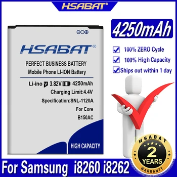 HSABAT B150AC B150AE 4250mAh Baterijos Samsung Galaxy Core i8260 i8262 g3502u Trend3 g3502 g3508 g3509 SM-G350E G350E G350