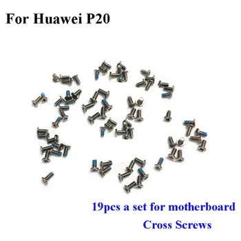 17PCS nustatytą Huawei p20 P 20 motininės plokštės Kryžiaus Varžtai Huawei P20 p 20 kryžmės varžtas Repalcment