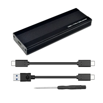 BTBcoin NVME SSD Talpyklos PCIE M. 2 USB 3.1 Tipas-C Adapter USB C 10Gbps RTL9210 M2 Klavišą M PCIE Kietojo disko Disko Išorinio Langelį M2