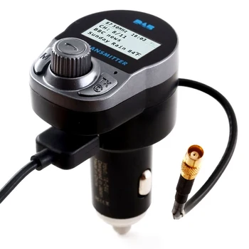Naujų Automobilių DAB Bluetooth Skaitmeninio Radijo ryšio USB Adapteris Imtuvas FM Siųstuvas Nešiojamų Automobilio Cigarečių Degiklio Su 