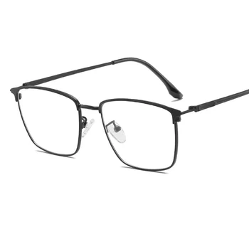 2020 retro tendencija aikštėje akinių rėmelių mados metalo verslo plokščio veidrodžio tendencija gali būti įrengta trumparegystė akinių rėmelis.