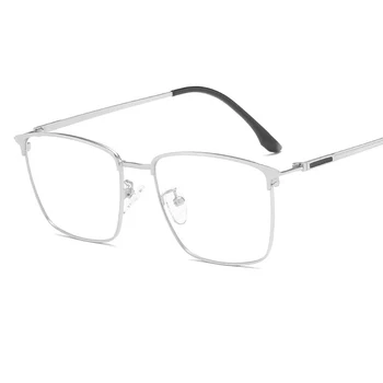 2020 retro tendencija aikštėje akinių rėmelių mados metalo verslo plokščio veidrodžio tendencija gali būti įrengta trumparegystė akinių rėmelis.