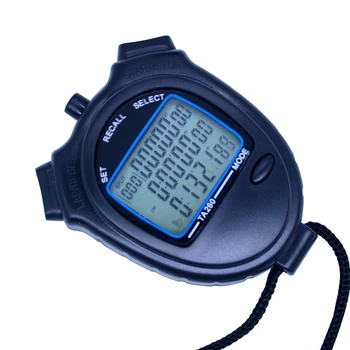 Sporto chronometras 3 eilėmis 60 kanalų lengvosios Atletikos Chronometras Studentų Treneriai Elektroninės Lentelės TA260