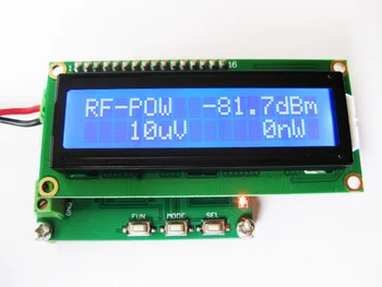 RF galios matuoklis 0-500Mhz -80~10 dBm Gali nustatyti RF galios slopinimas vertė