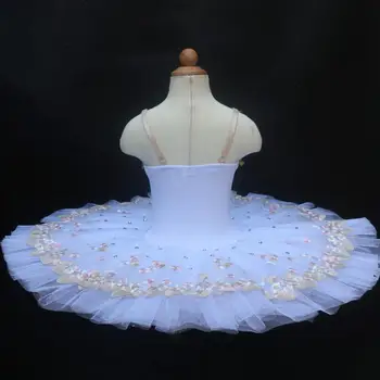 Vaikai Baltas Gulbių Ežeras Baleto Suknelė Suaugusiųjų Vaikų Vaikų Baleto Mdc Moterims Gėlių Blynas Tutu Kostiumai Veiklos Mergina Dancewear