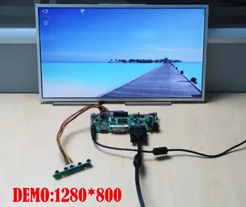 Rinkinys B116XW02 V0 AUO Ekranas LCD VGA 40pin M. NT68676 Valdiklio plokštės 11.6