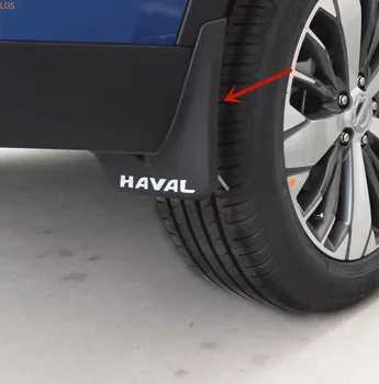 Už Haval F7X 2018-2020 Aukštos kokybės Minkšto plastiko automobilio sparnas sparnų kovos su purvo apsauga, automobilių reikmenys
