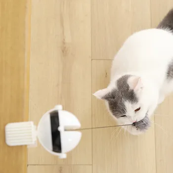 Pet Žaislas Smart Triušio Plaukų Kamuolys, Automatinė Yo-Yo Kėlimo Elektros Katė Žaislas Katė Prekes