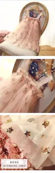 Star Blizgančiais Princesė Kūdikių Mergaičių Tutu Sukneles 2020 M. Pavasario Vasaros Šalis Vestuvių Brithday Vaikas Suknelė Mergaitėms Vaikiška mergaitė Apranga