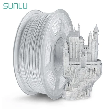 SUNLU PLA Marmuro Gijų 3D Spausdintuvas 1.75 MM Plastiko PLA Uolienų Tekstūra 3D Kaitinimo