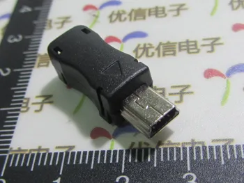 Nemokamas pristatymas 100vnt/daug Mini USB vyrų galvos -5PF su 