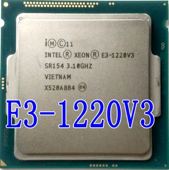 Intel Xeon E3-1220 V3 E3 1220 V3 3.1 GHz, 8MB 4 Core SR154 LGA1150 CPU Procesorius E3 1220 V3