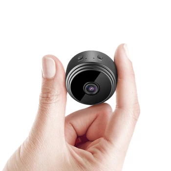 Mini Kamera, WiFi 1080P HD Namų Apsaugos Kamera, Naktinio Matymo Belaidės Stebėjimo Kamera 150 Laipsnių Plataus Kampo Mikro kamera