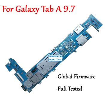 Išbandyti Pilną Darbo Atrakinti Plokštė, Skirta Samsung Galaxy Tab 9.7 T550 T555 Grandinės Elektroninis Skydelis Originalus Global Firmware