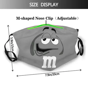 MM2 Daugkartinio naudojimo Veido Kaukė Modelis 