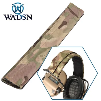 WADSN Taktinis laisvų Rankų įranga Camo Lankelis (CP) Už Comtac Airsoft Ausinių Multicam Medžioklės Ausines Galvos Juosta Ausinių Priedai