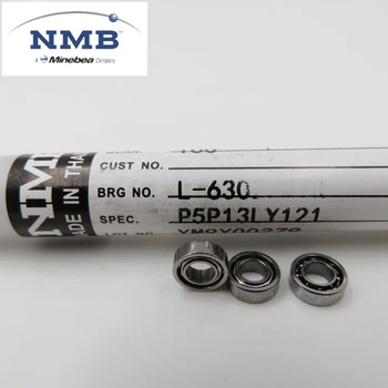 50pcs originalus NMB Minebea atidaryti greitųjų guolių L-630 MR63 3*6*2mm 673 ABEC-5 miniatiūriniai rutuliniai guoliai su giliais 3mmx6mmx2mm