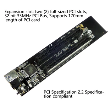 Gamyklos kaina PCI Expess x1 PCI Adapteris 2 port PCI laiko tarpsnių PCI-e Kortelės su Byla Talpyklos